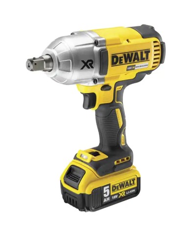 DeWALT DCF899P2-QW | Avvitatore a Impulsi con Coppia Elevata 1/2, 950 Nm, 18V XR, 2X 5Ah, Valigetta TSTAK