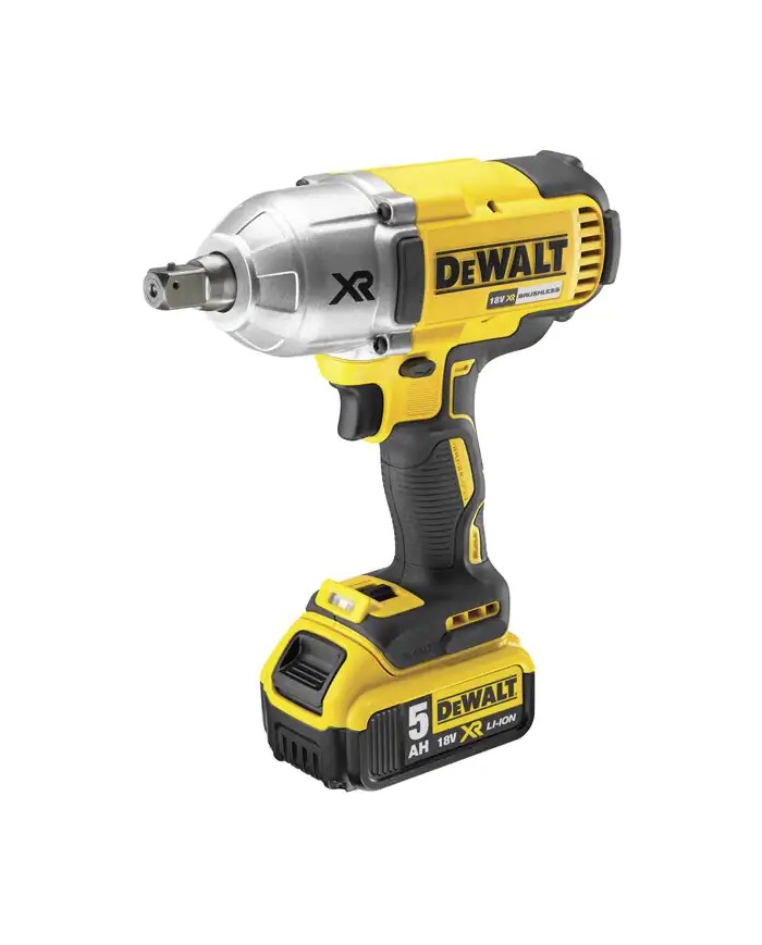 DeWALT DCF899P2-QW | Avvitatore a Impulsi con Coppia Elevata 1/2, 950 Nm, 18V XR, 2X 5Ah, Valigetta TSTAK