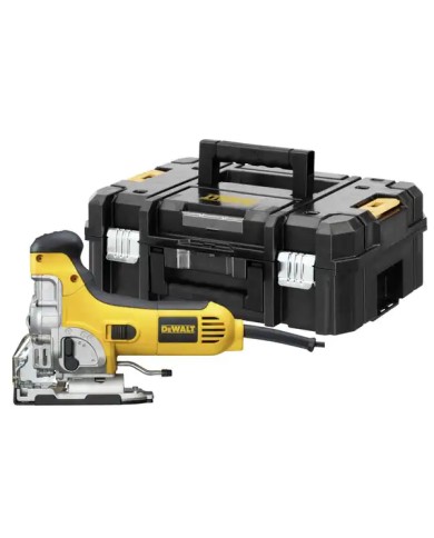 DeWALT DW333KT-QS | Seghetto Alternativo con Impugnatura sul Corpo 701 Watt