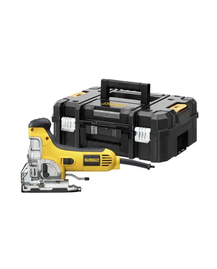 DeWALT DW333KT-QS | Seghetto Alternativo con Impugnatura sul Corpo 701 Watt