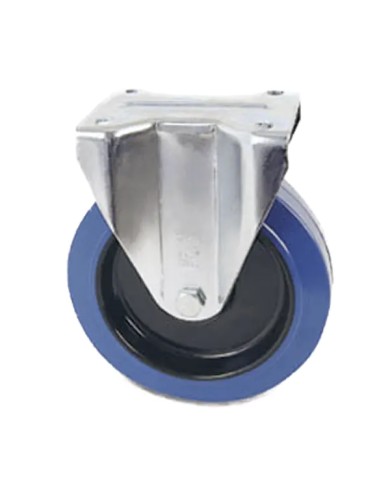 Ruote per Carrelli Portata 120 Kg Ø 80 mm Gomma + Plastica