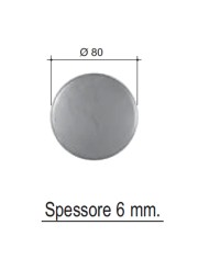 Piastra Ferro Tonda senza fori %%page%% | Commerciale Bosio