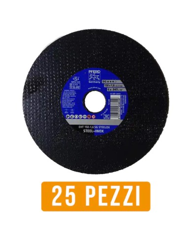 Disco Taglio Ferro 150 mm PFERD SG | Commerciale Bosio
