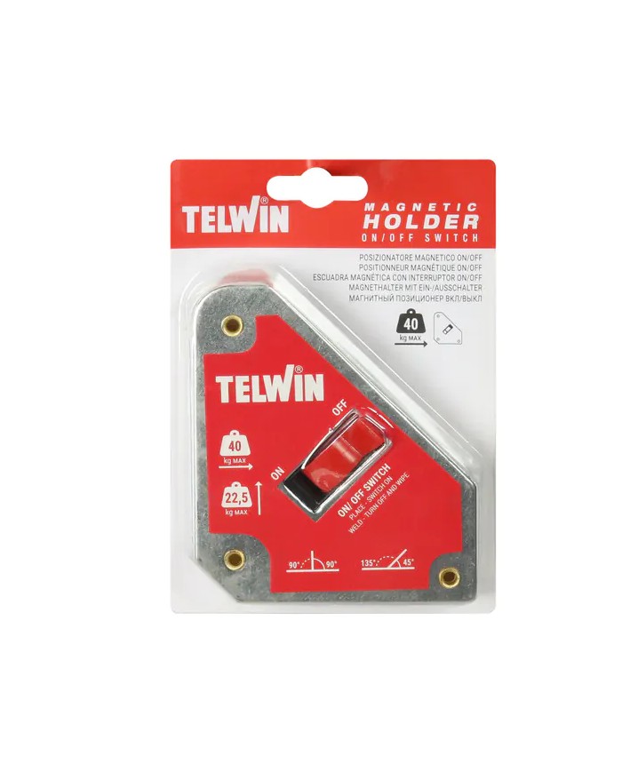 Squadra Magnetica Saldatura Professionale ON/OFF TELWIN