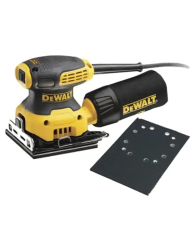 DeWALT DWE6411Z-IT | Levigatrice Orbitale Foglio da 1/4 + Scarpa per Persiane, 230W