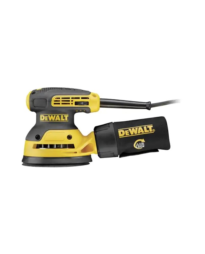 DeWALT DWE6423-QS | Levigatrice Orbitale Ø 125 mm, 280W, 8000 - 12000 Orbite/min