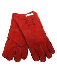 Guanti Saldatore in Crosta per Alte Temperature 150° C - TAGLIA UNICA