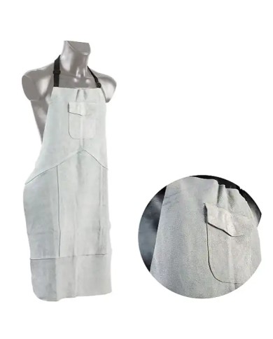 Grembiule Saldatore in Crosta 70x110 con Taschino - TAGLIA UNICA