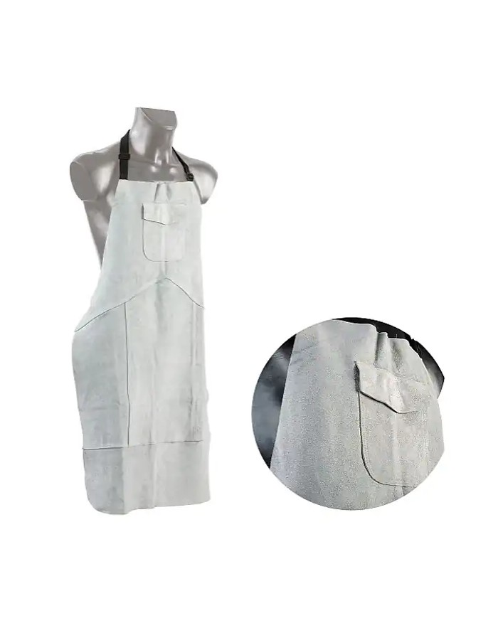 Grembiule Saldatore in Crosta 70x110 con Taschino - TAGLIA UNICA