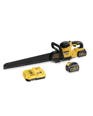 DeWALT DCS398T2-QW Sega Alligator Poroton Legno Gasbeton, 54V FlexVolt, 2 Batterie 6Ah, Lama Inclusa
