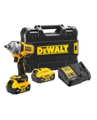 DeWALT DCF891P2T-QW | Avvitatore a Impulsi Alta Potenza 18V XR, 812Nm, 2x 5Ah, Caricabatterie, Valigetta TSTAK