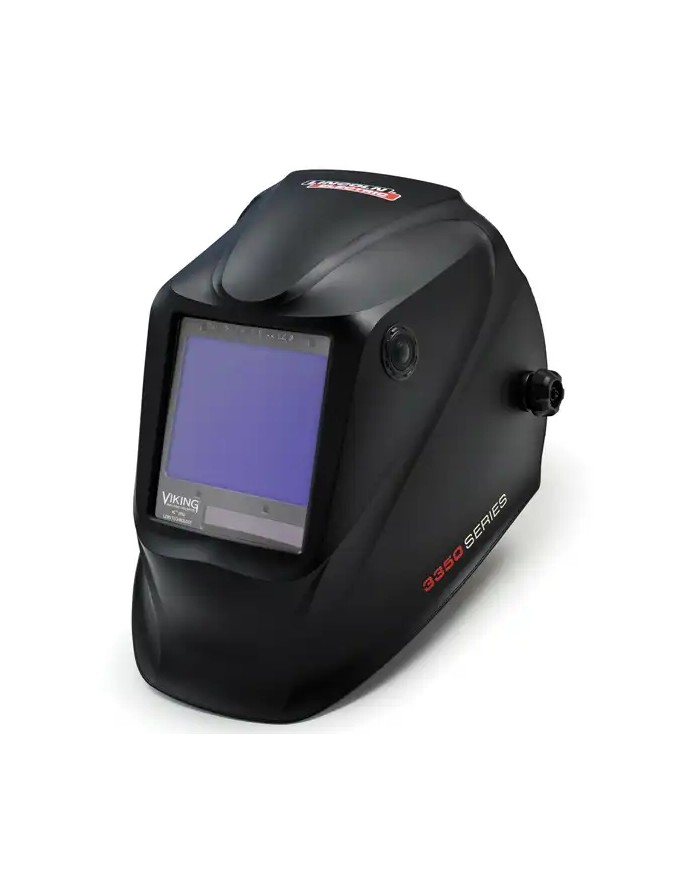 Lincoln VIKING 3350 Serie 4 BLACK - Maschera Saldatore Autoscurante Professionale | K3034-4-CE