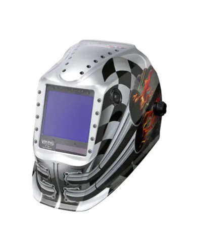Lincoln VIKING 3350 Serie 4 MOTORHEAD - Maschera Saldatore Autoscurante Professionale | K3100-4-CE