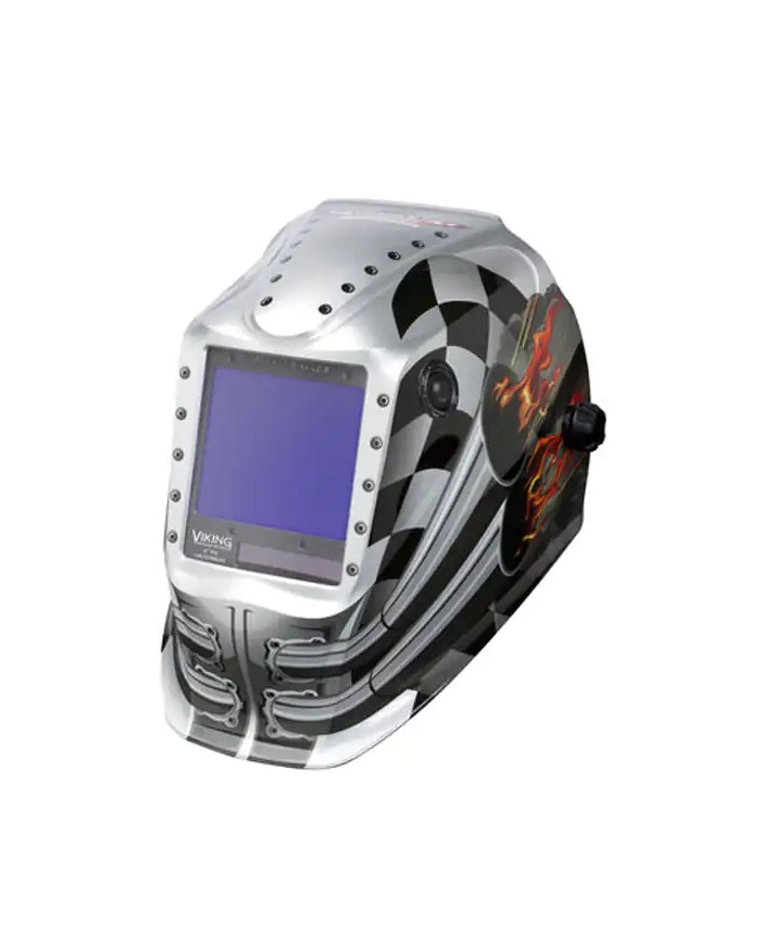 Lincoln VIKING 3350 Serie 4 MOTORHEAD - Maschera Saldatore Autoscurante Professionale | K3100-4-CE
