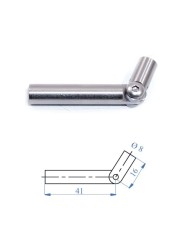 Snodo Filettato M.6 Accessorio per funi in acciaio inox | AISI 303