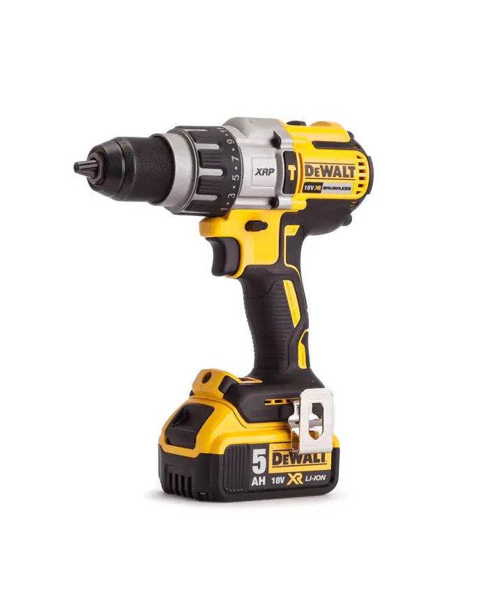 DeWALT DCD996P2-QW Trapano Avvitatore Percussione XRP, 95Nm, 18V, 2 Batterie 5AH, Valigetta T-STAK