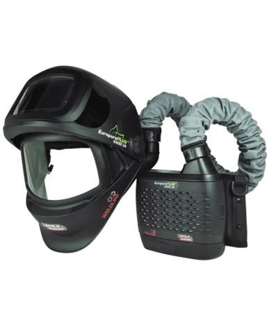 Maschera Saldatura con Respiratore LINCOLN EUROPURE-PLUS 5500 LS | W403676