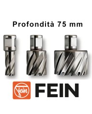 Frese a Corona FEIN per Trapano Magnetico Attacco WELDON Ø 20 - 30 mm Profondità 75 mm | FEIN HSS