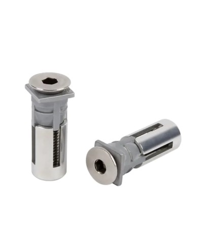 Locinox QUICK-FIX Coppia Tasselli per scatolato e lamiere, portata 1000 kg, 2 PEZZI