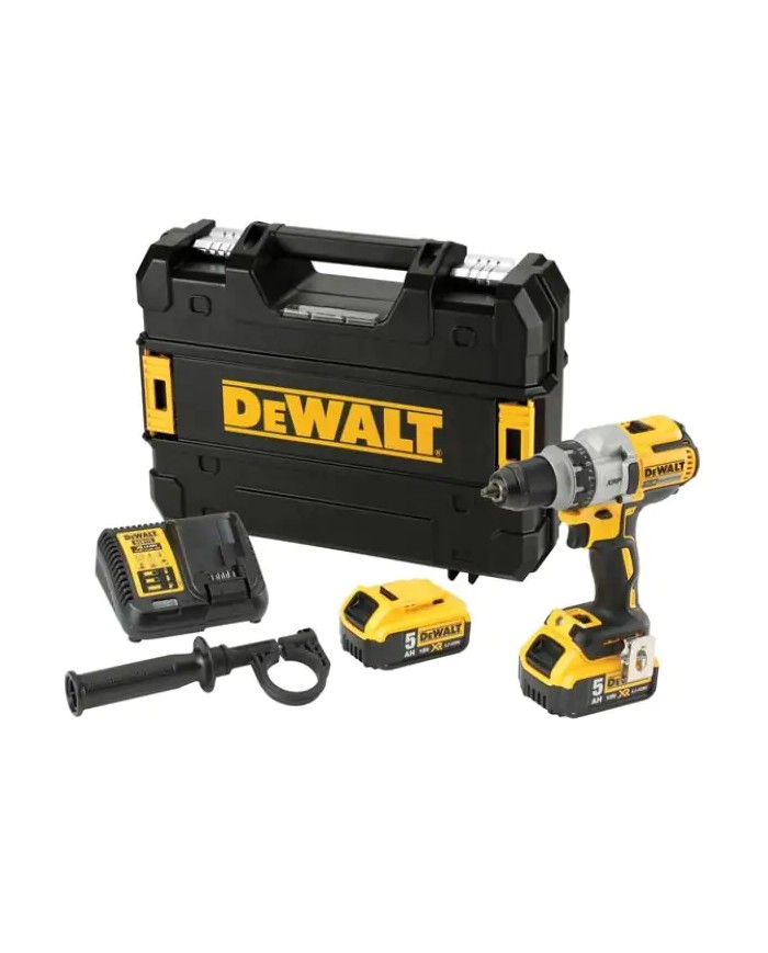 DeWALT DCD991P2-QW | Trapano avvitatore XRP 18V XR, Brushless, 3 Velocità, 95Nm, 2X 5Ah, TSTAK