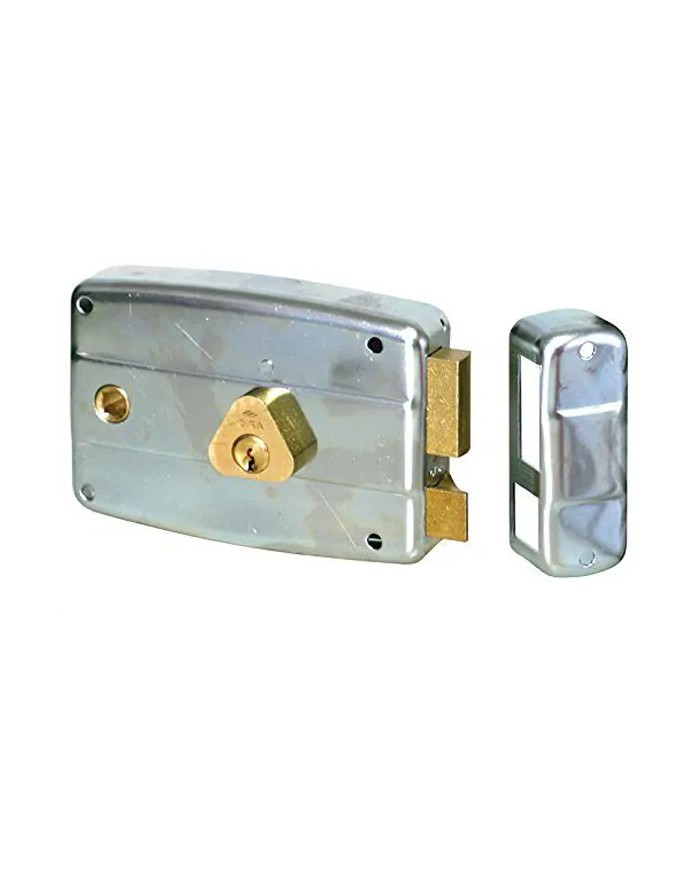 CISA 50571 | Serratura per cancelli manuale da applicare "GENOVESE" - Entrata 60