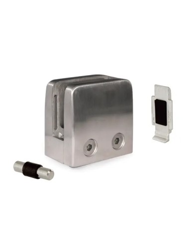 Pinze per VETRO Acciaio INOX con base piana 55x55x35 mm | AISI304