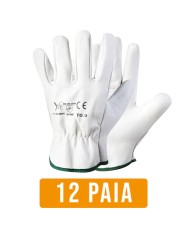 Guanti fiore bovino | Confezione 12 pezzi