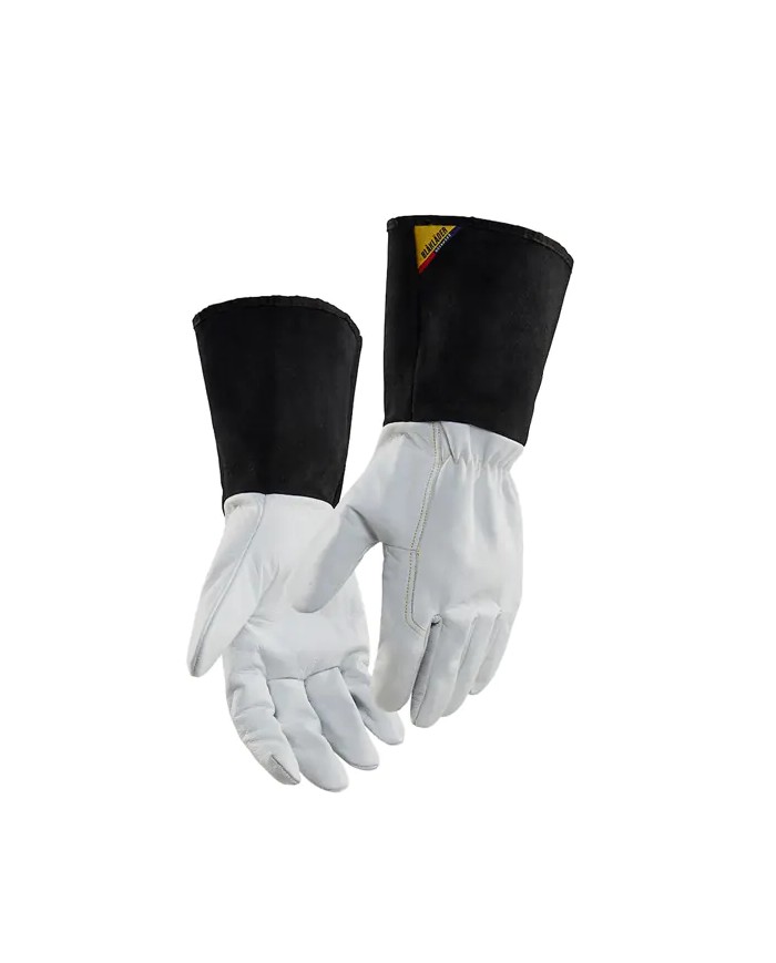 Guanti Saldatore TIG in pelle Capretto Pieno Fiore, Polsino lungo | Blaklader 28391460