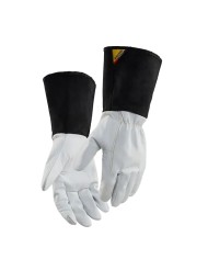 Guanti Saldatore TIG in pelle Capretto Pieno Fiore, Polsino lungo | Blaklader 28391460