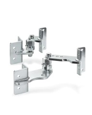 Cardine per Cancello in Salita, superiore + inferiore | Comunello RS-100F