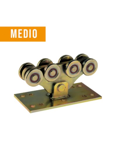 Autoportante MEDIO - Carrello Medio 8 Ruote per Cancello Scorrevole Autoportante | Rolling Center CA4 RS