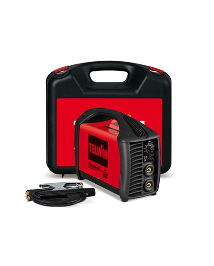TELWIN 816223 - Saldatrice TECNICA 188 MPGE + Accessori Inverter Elettrodo MMA