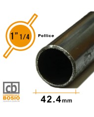 Tubo in Ferro Ø 42,4 mm - 1" 1/4 pollici | Carpenteria Grezzo