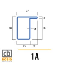 Profili in Ferro per Serramenti 1A | Grezzo