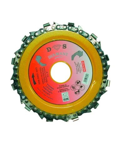 Disco a catena per smerigliatrice per taglio legno Ø 115 mm