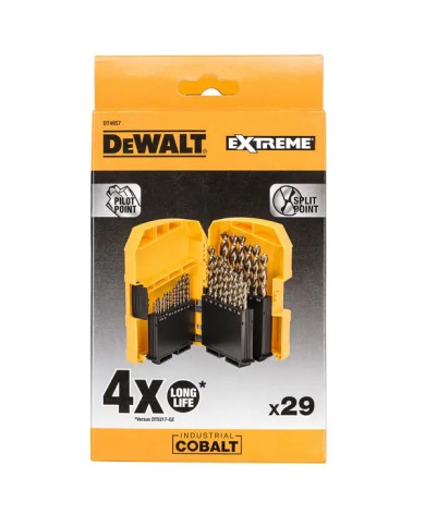 Punta COBALTO 8% SET 29 Punte 1 - 13 mm | DeWALT DT4957