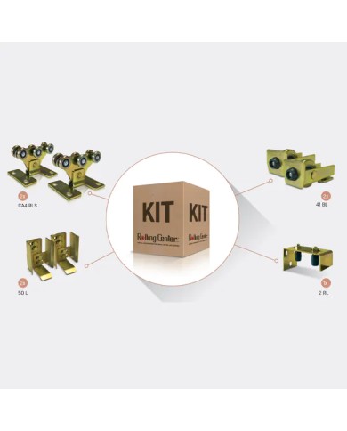 Cancello Scorrevole Autoportante KIT LEGGERO | Rolling Center KIT CA 4 RLS