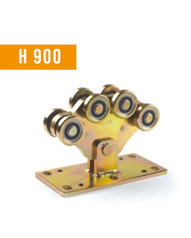 Autoportante H900 - CARRELLO 8 RUOTE per Cancello Scorrevole Autoportante | Rolling Center H900