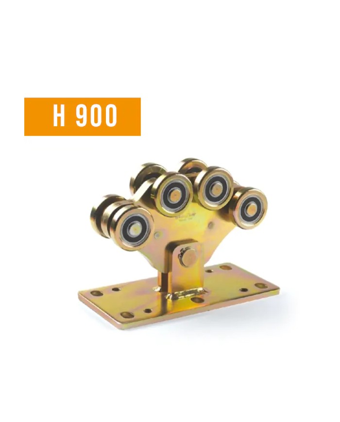 Autoportante H900 - CARRELLO 8 RUOTE per Cancello Scorrevole Autoportante | Rolling Center H900