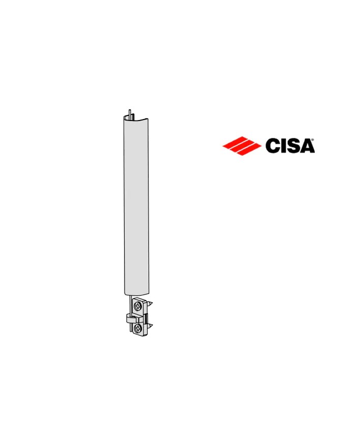 Maniglione Antipanico Cisa 076064.51 | Prolunga asta superiore per porte fino a 3.50 MT