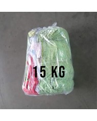 Stracci per pulizia Pezzame Colorato | 15 kg