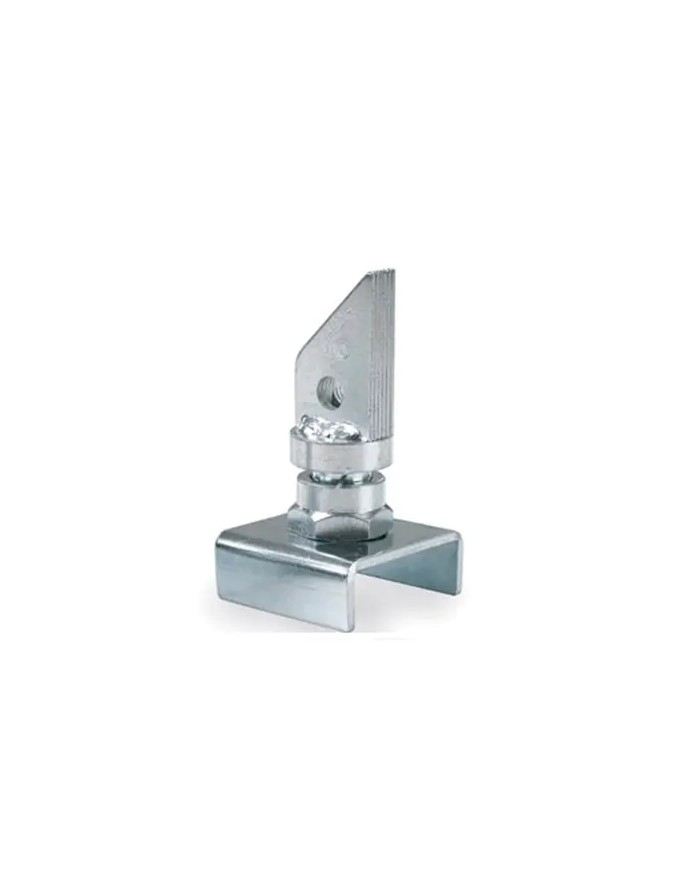 Cardine cancello regolabile inferiore con piastra | Brevetti Adem 221